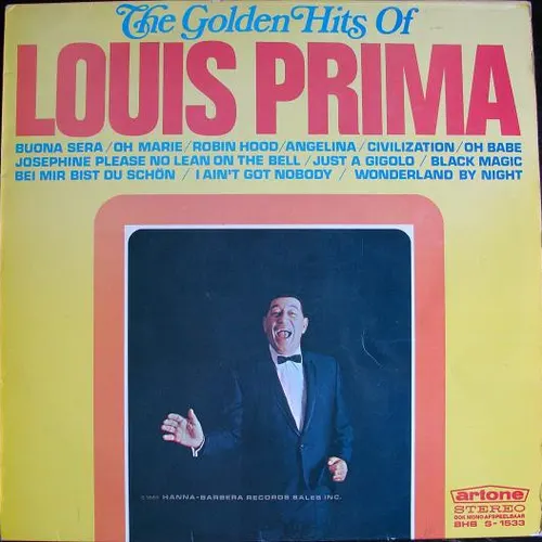 Portada de The Golden Hits Of Louis Prima